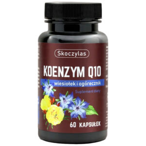 Skoczylas Koenzym Q10 wiesiołek i ogórecznik 60 kaps.