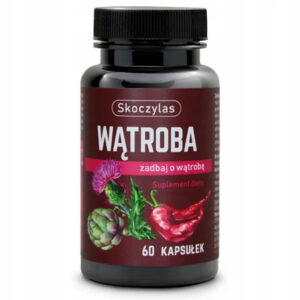 Wątroba z karczochem i ostropestem Skoczylas 60 kaps.
