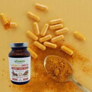 Biowen Kurkuma C3 Complex kurkumina, piperyna, imbir