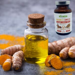 Biowen Kurkuma C3 Complex kurkumina, piperyna, imbir