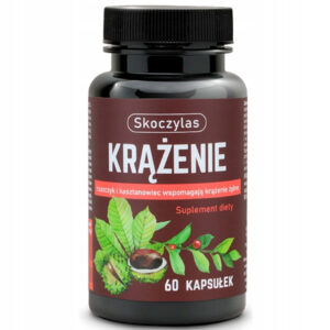 Krążenie, ruszczyk, diosmina, kasztanowiec Skoczylas 60 kapsułek